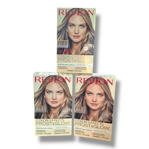 Lot 3 Revlon Color Effects Frost + Glow Ammonia Free Permanent 20 Blonde BS11